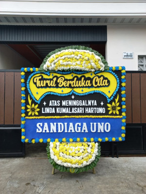 Papan Bunga Duka di Dadapsari